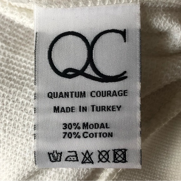 Quantum Courage Partners In Crime Lightweight Sweatshirt Polar Bears & Sequins - Picture 8 of 11